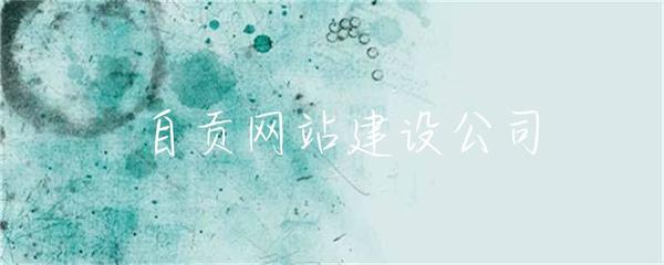 自貢網站建設公司